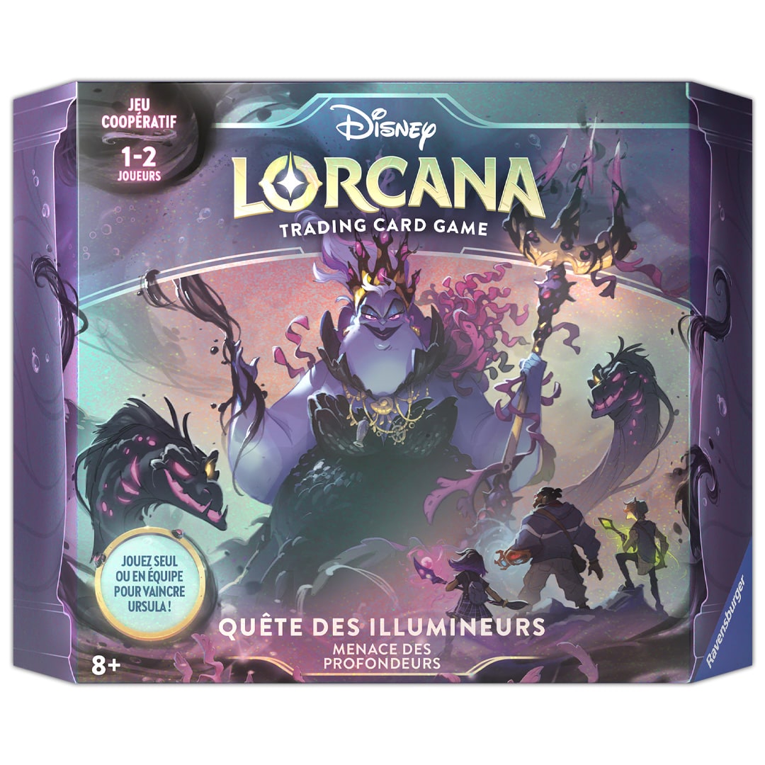 disney lorcana chapitre 4 le retour d'ursula coffret cadeau