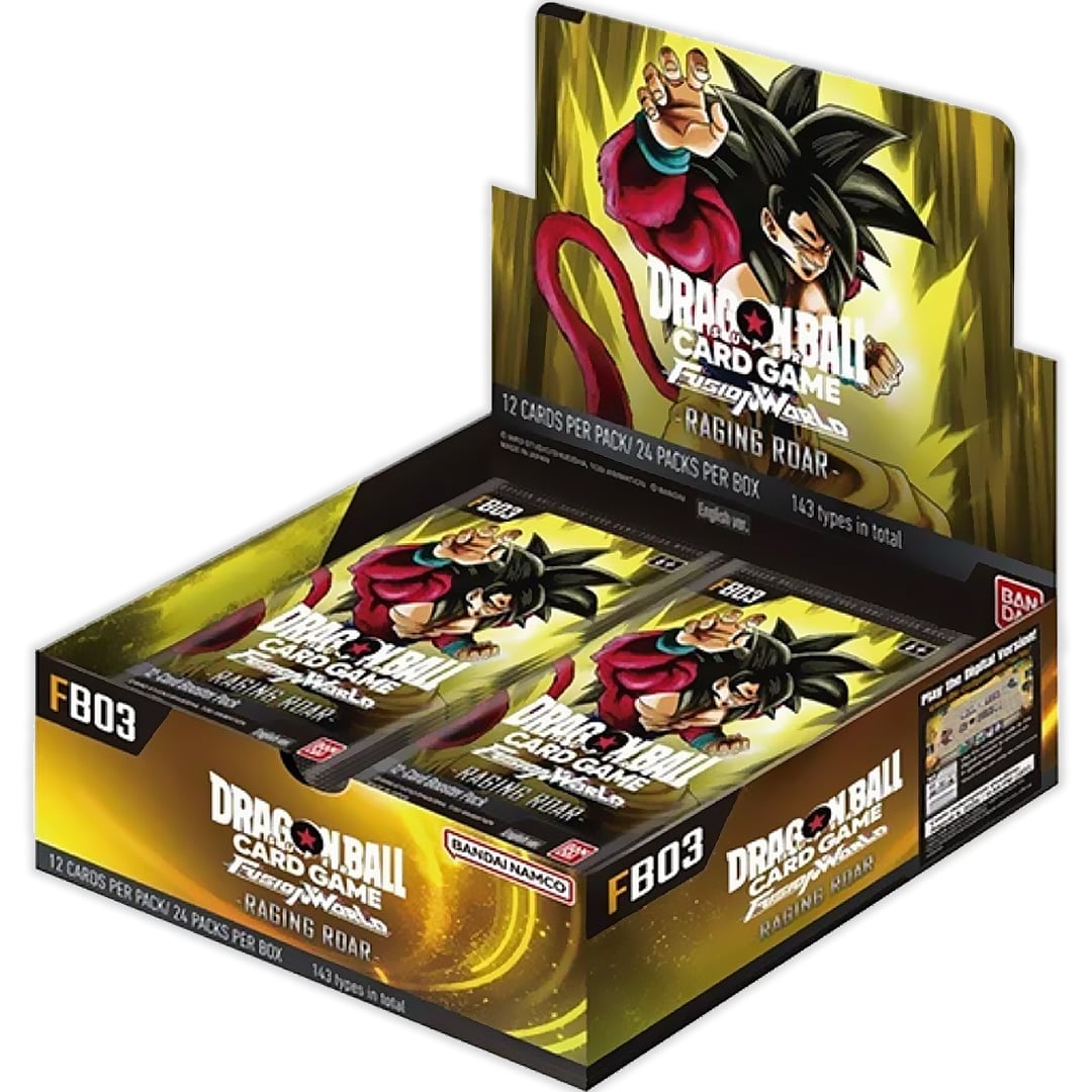 Dragon Ball Super Card Game - Fusion World - Raging Roar FB03 - Display (Version Anglaise)