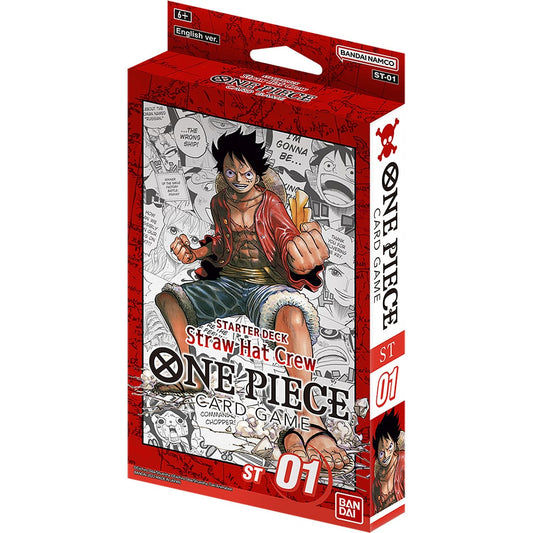 one piece card game starter deck st01